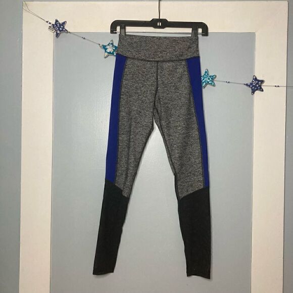 EXP Core Performance Leggings Athletic Fitness Tight Color Block Womens X-Small - Picture 2 of 6